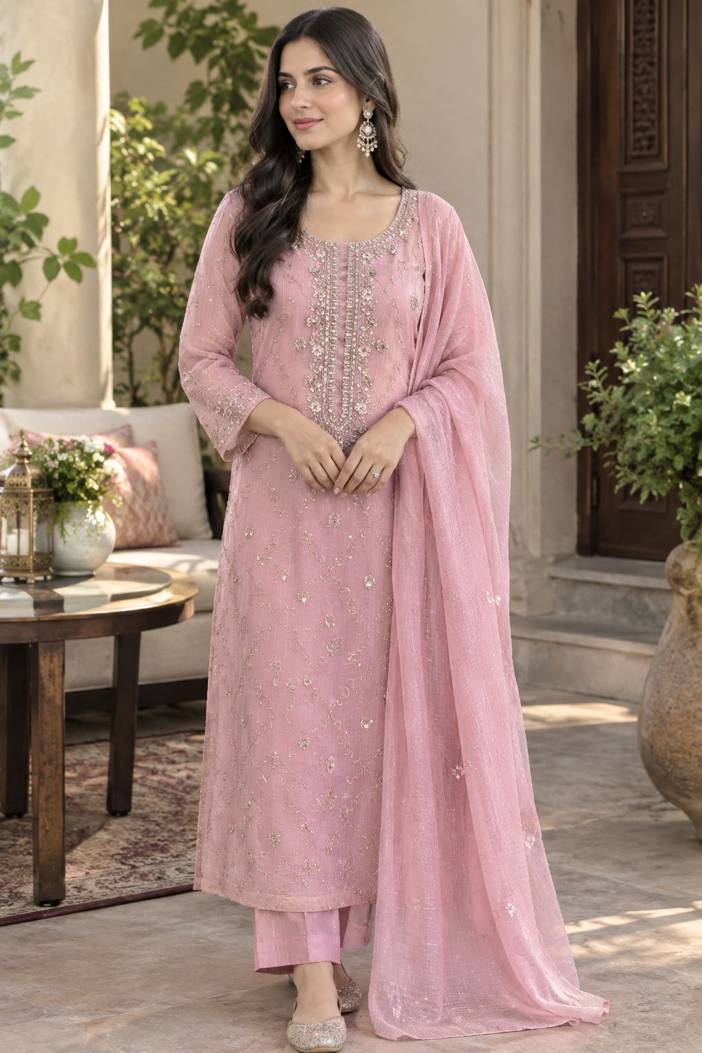 Pink Pearl Elegance Suit