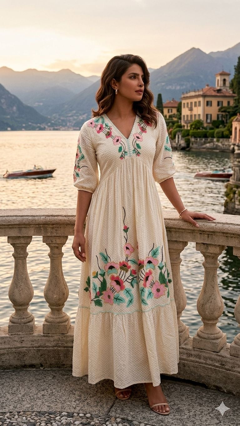 Greek Islands Summer Dress