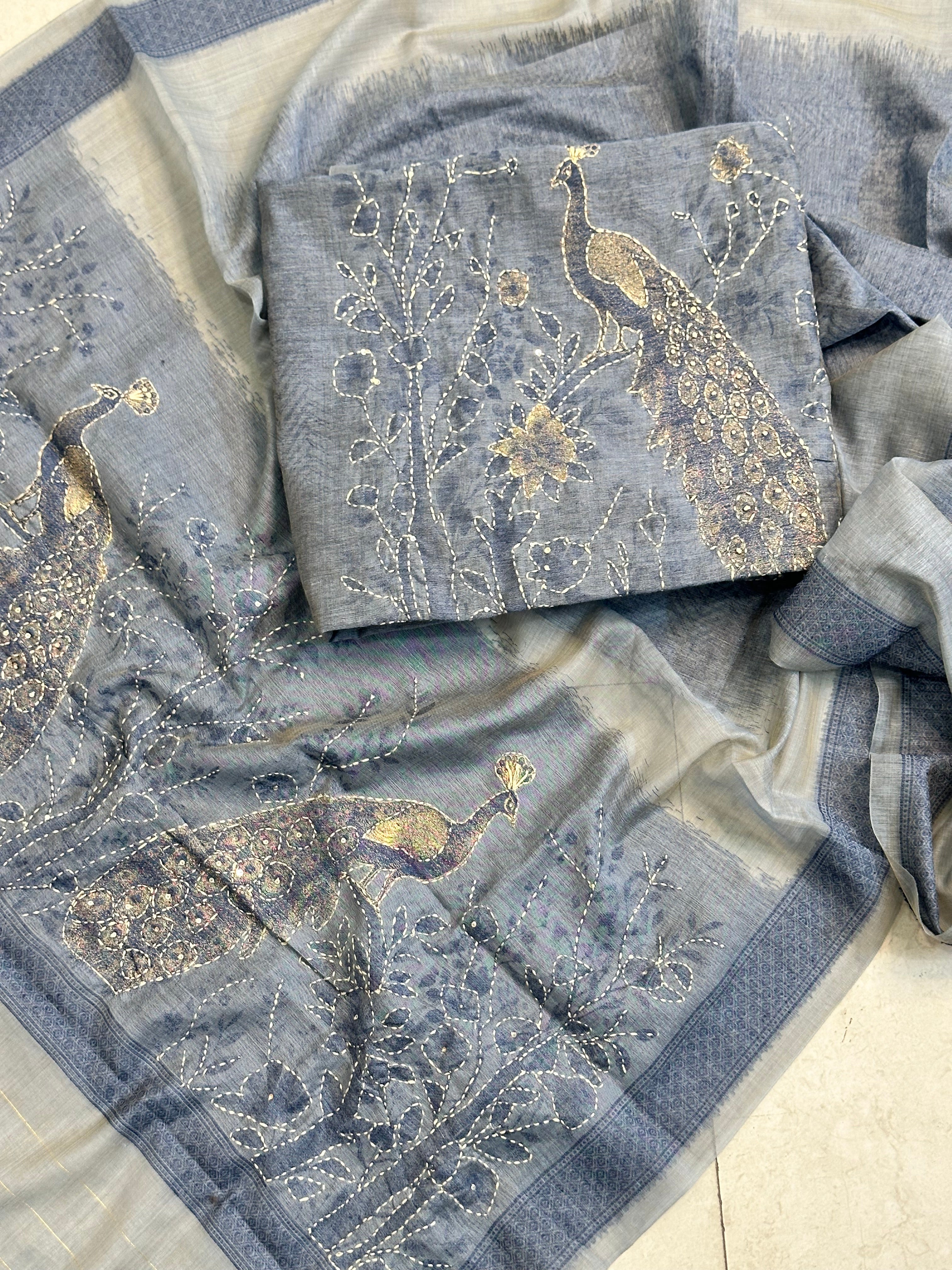 Blue Peacock Set