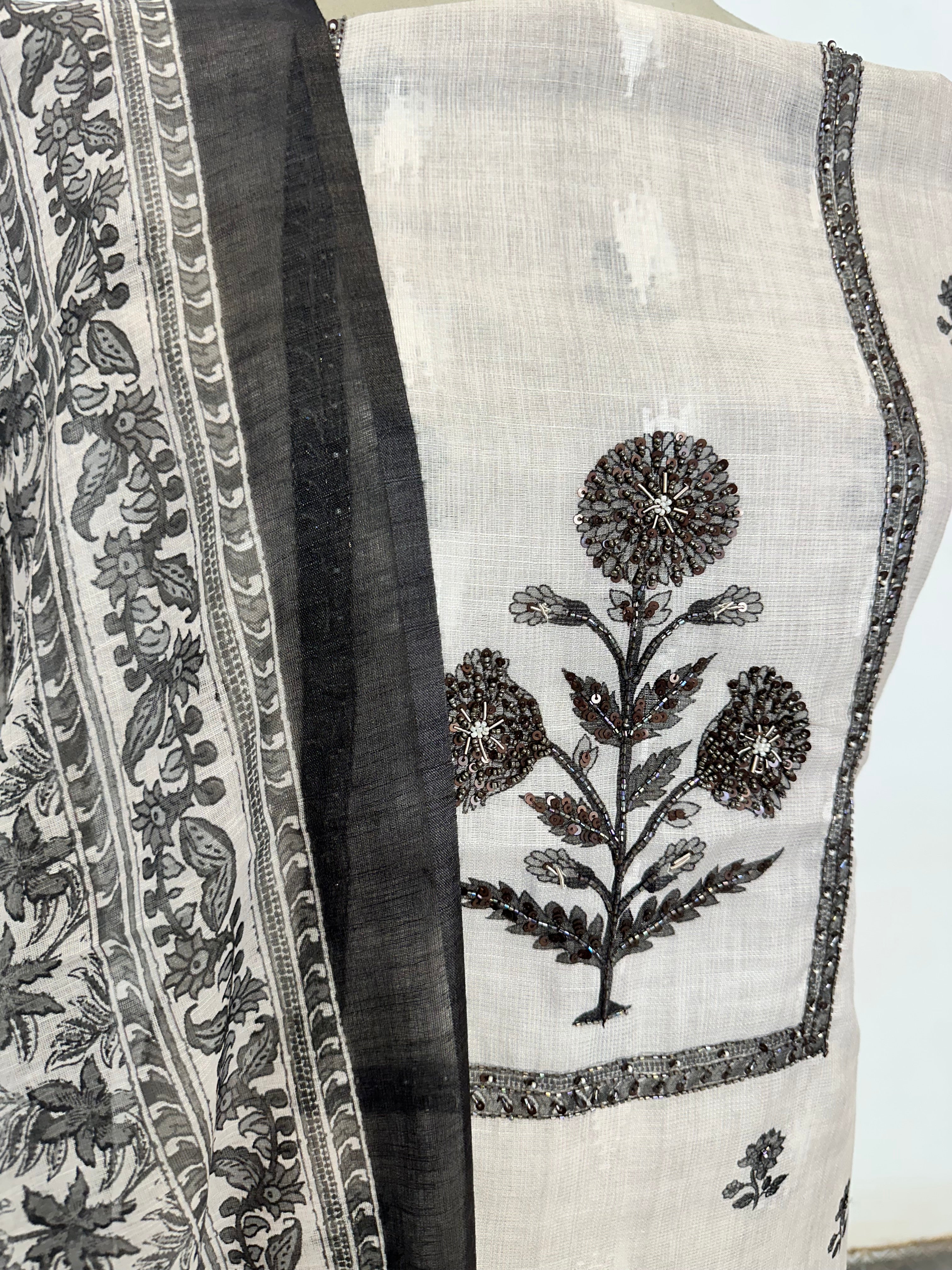 Cotton Linen Suit Set