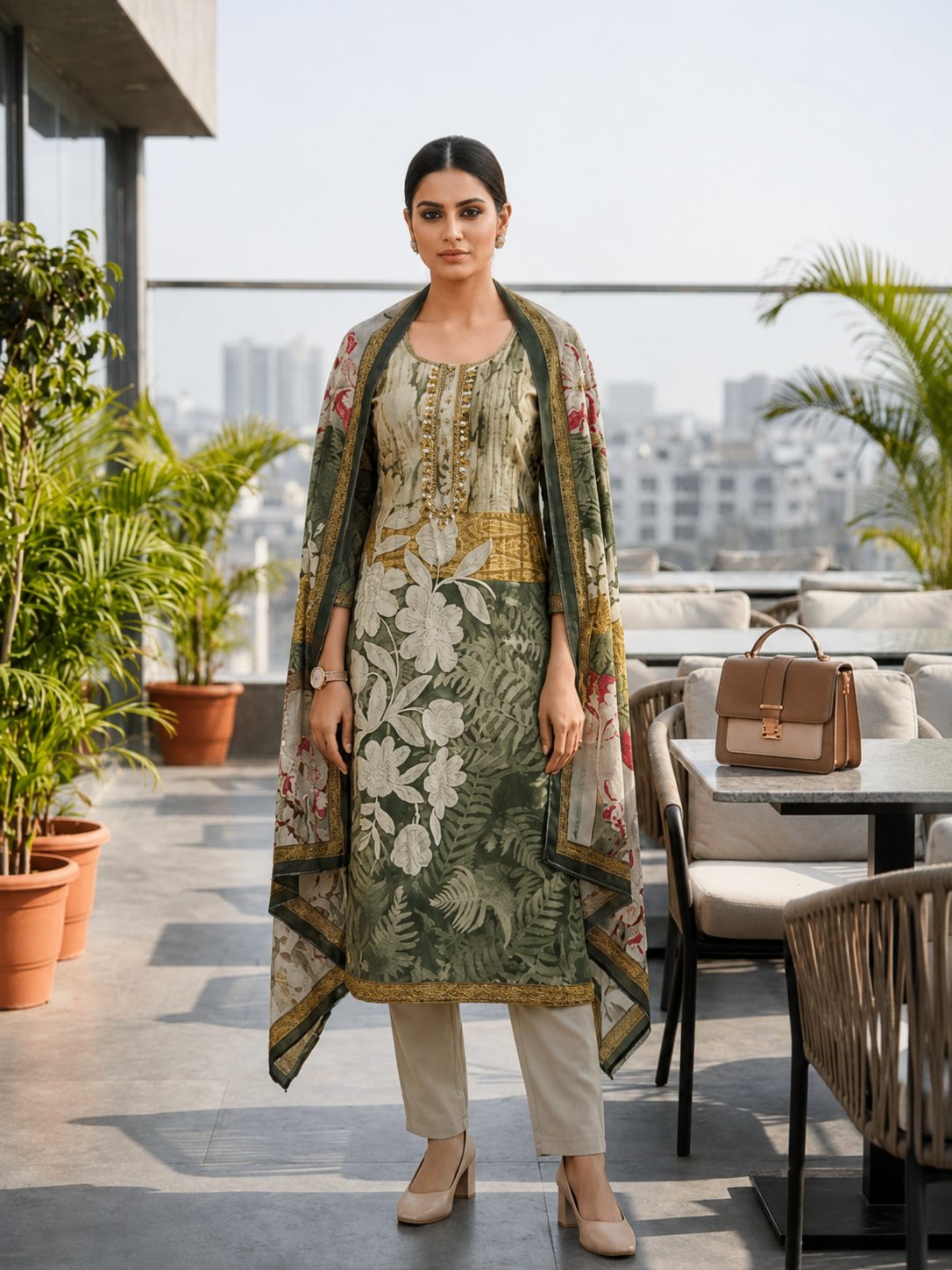 Afreen Zaira Suit Set