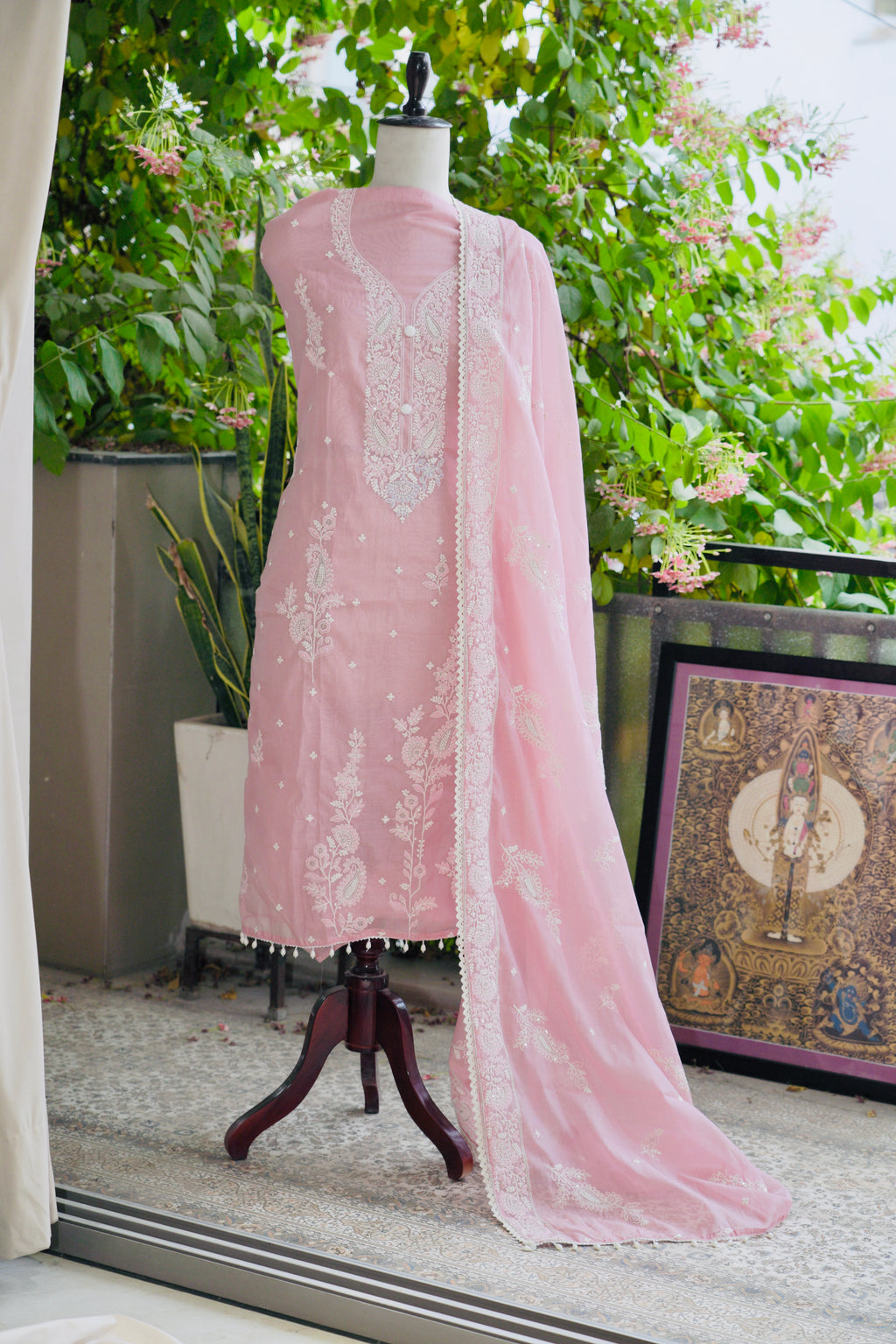Vintage Rose Quartz Set