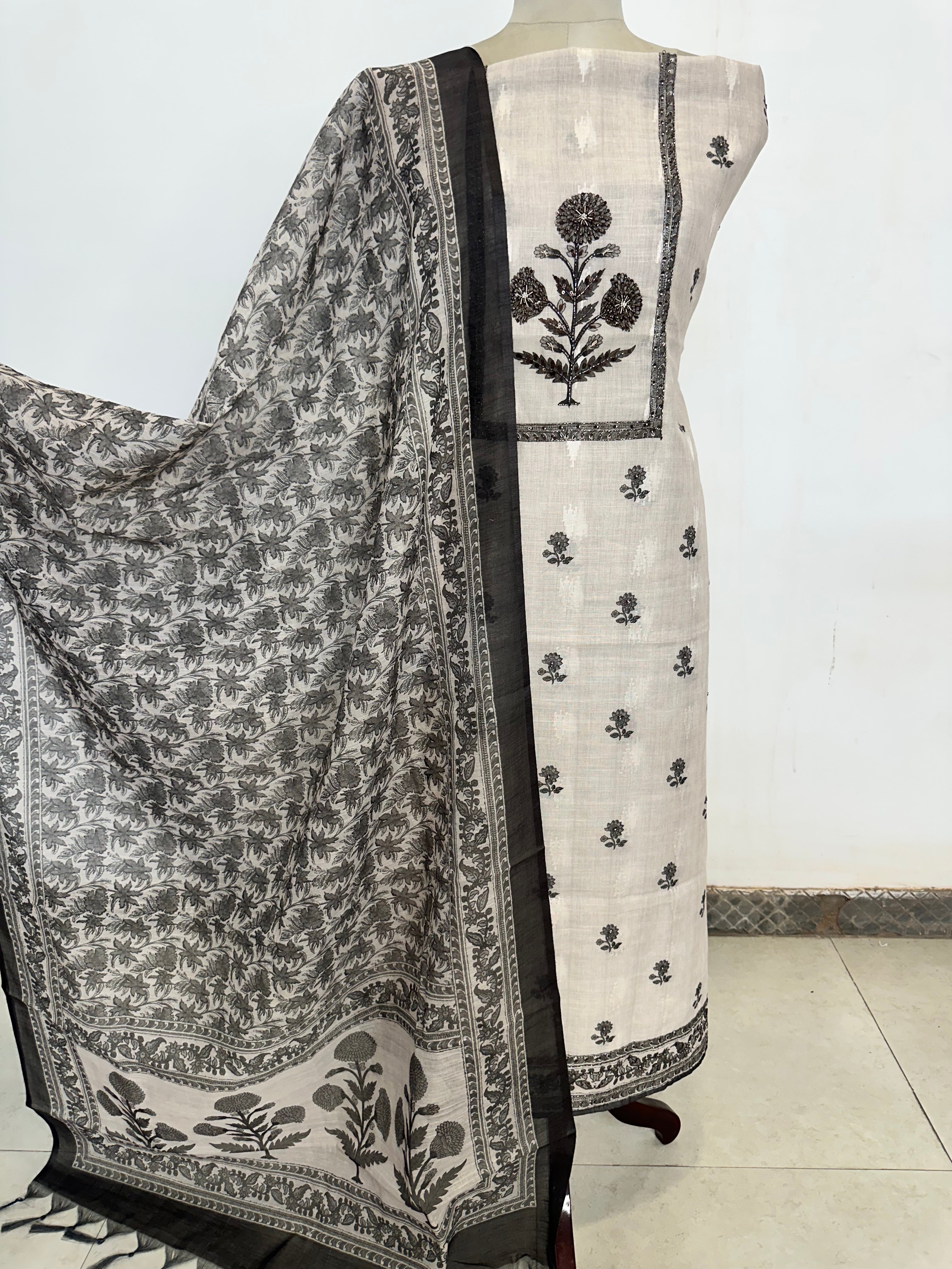 Cotton Linen Suit Set