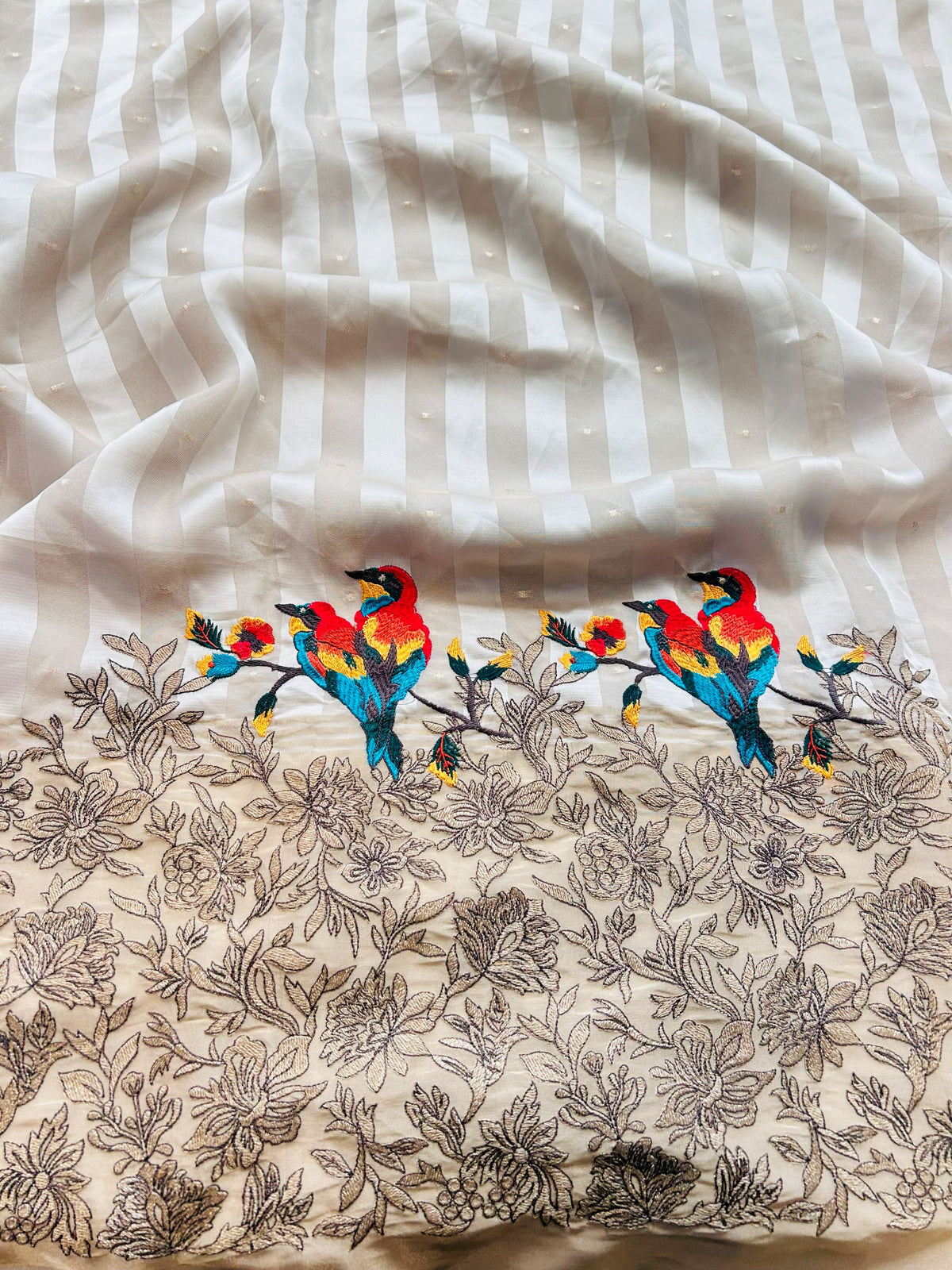 Golden Kingfisher Unstitched Suit Set
