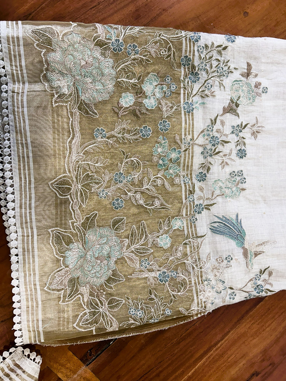 Botanical Grace Unstitched Suit
