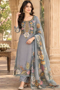 Marigold Bloom Elegance unstitched Suit